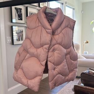 Girls Zara puff vest. Brand new!